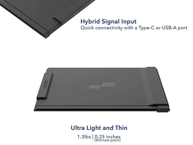 Duex Plus Portable Second Screen for Laptop, Dual Monitor