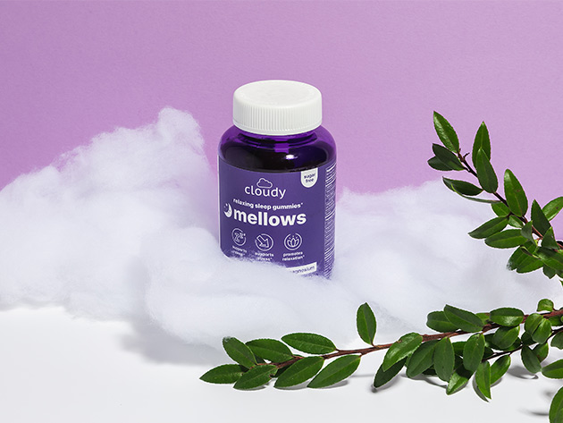 Mellows Relaxing Sleep Gummies Supplement – Cloudy