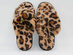 Comfy Toes Women's Slippers (Leopard/Size 9)