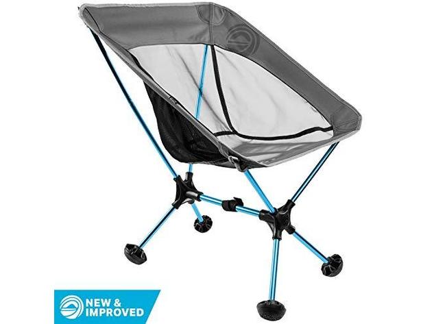 Wildhorn Terralite Ultralight Heavy Duty Outdoor Folding Camp Chair Stone Blue StackSocial