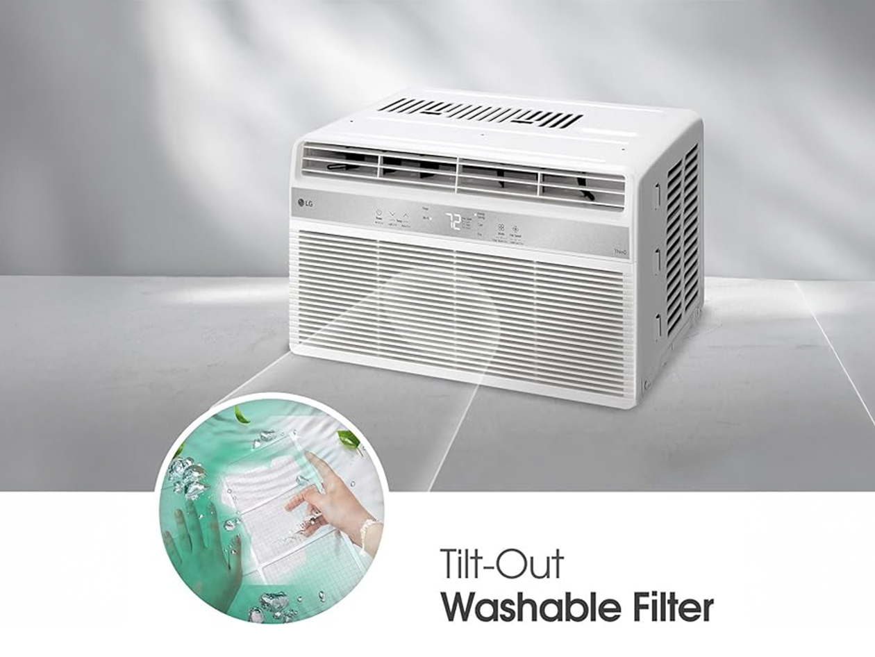 LG 8,000 BTU (330 sq. ft.) Window Air Conditioner