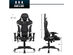 Goplus Massage Gaming Chair Reclining Swivel Racing Office Chair w/Lumbar Support White\Blue\Grey\Red - White
