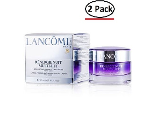 LANCOME by Lancome Renergie Multi-Lift Lifting Firming Anti-Wrinkle Night Cream --50ml/1.7oz for WOMEN ---(Package Of 2)