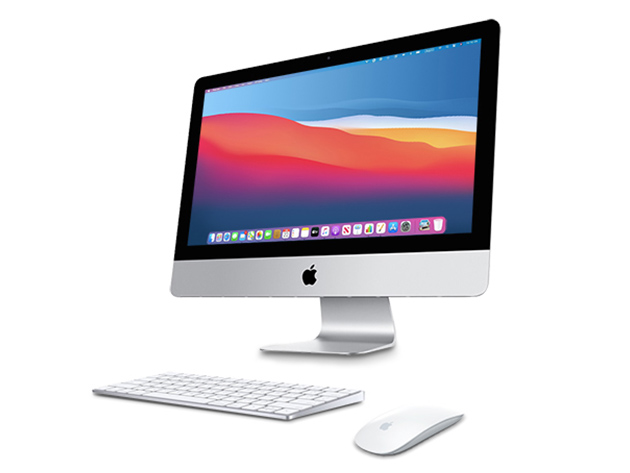 Apple iMac 21.5" Retina 4K Core i5, 3.0GHz 8GB RAM 1TB Fusion Drive - Silver (Renewed)