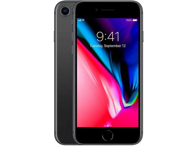 Apple iPhone 8, US Version, 256GB, IOS 4G Unlocked Smartphone - Space Gray (Used)