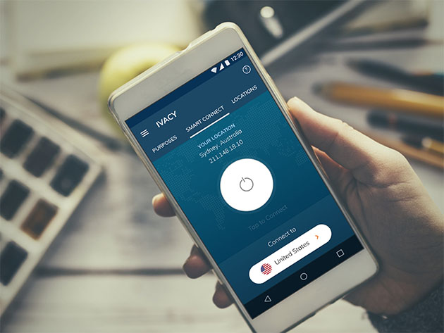 Get an Ivacy VPN: Lifetime Subscription for 5 Devices