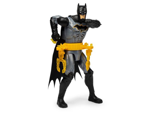 Batman Rapid Change Utility Belt Batman Deluxe 12 Inches Action Figure with Lights and Sounds (New Open Box)