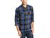Levi's Men's Dual Pocket Plaid Flannel Shirt Blue Size XX Large