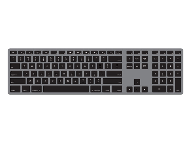 Matias RGB Backlit Wired Aluminum Keyboard