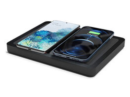 NYTSTND DUO Wireless Charging Station (Black Top/Midnight Black Base)