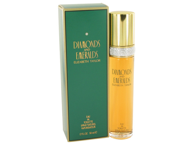 DIAMONDS & EMERALDS by Elizabeth Taylor Eau De Toilette Spray 1.7 oz for Women (Package of 2)