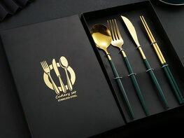 4-Piece Stainless Steel Cutlery Set