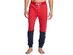 Tommy Hilfiger Men's Color Block Logo Joggers Red Size 2 Extra Large