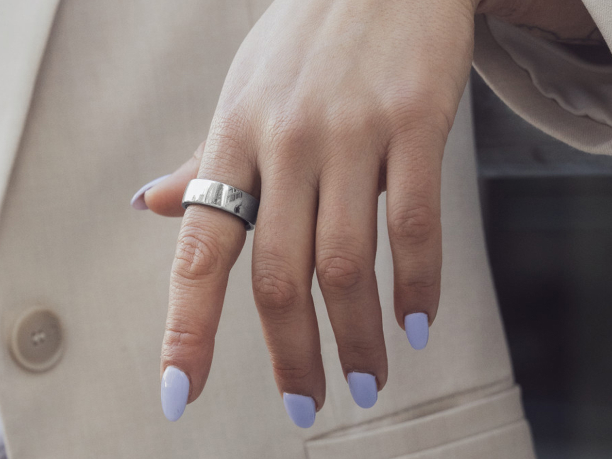 Circular Ring 2 - Advanced Health & Fitness Tracker Smart Ring (Silver/Size 10)