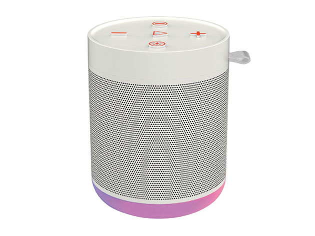 M36 Mini LED Base Bluetooth Speaker (White)