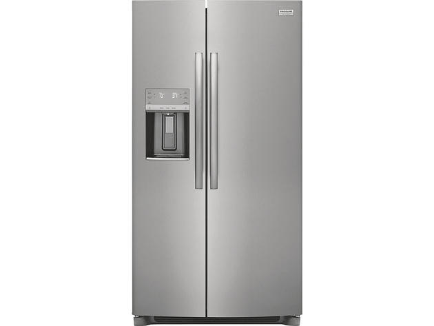 Frigidaire Gallery GRSS2652AF 25.6 Cu. Ft. Stainless Standard Depth Side by Side Refrigerator