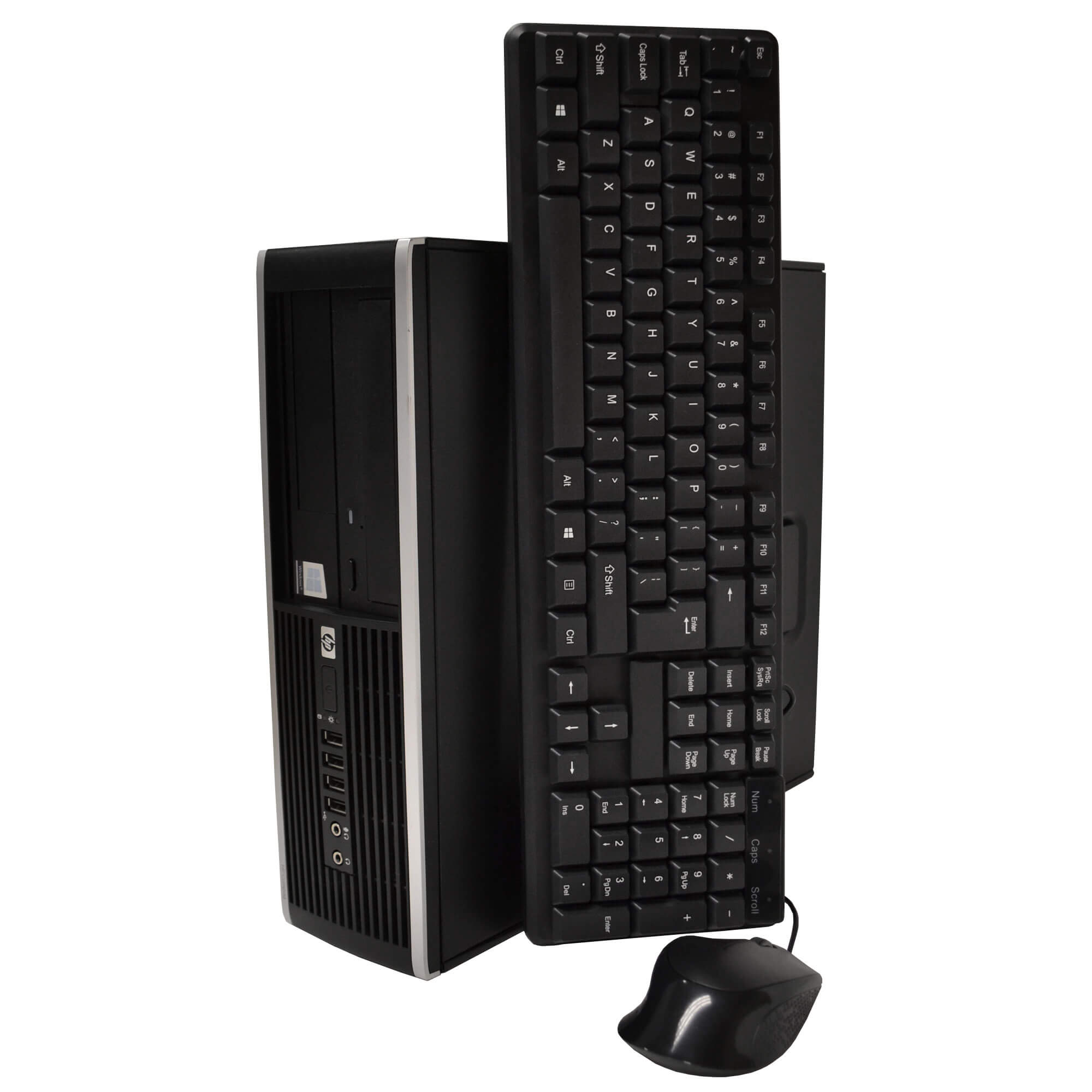 HP Compaq Elite 8100 Desktop PC, 3.2GHz Intel i5 Dual Core Gen 1, 8GB RAM, 2TB SATA HD, Windows 10 Professional 64 bit, 22" Screen (Renewed)
