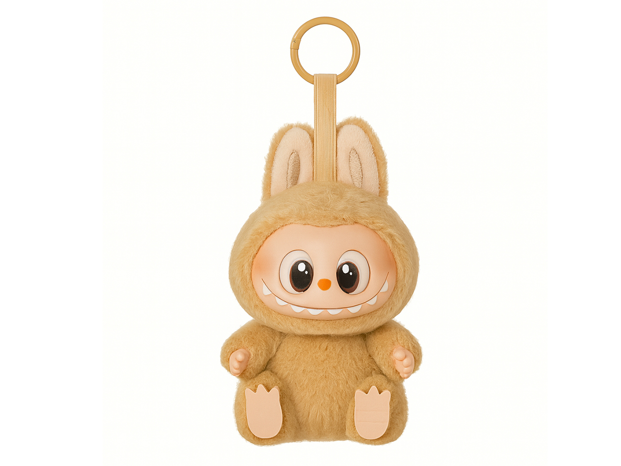 Adorable Keychain Collectible Figure (Tan)