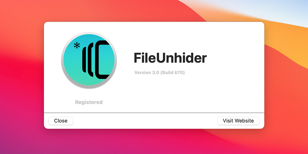 FileUnhider: Hide/Unhide Your Files