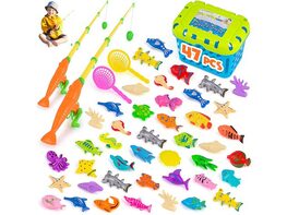 孩子磁性钓鱼游戏47件