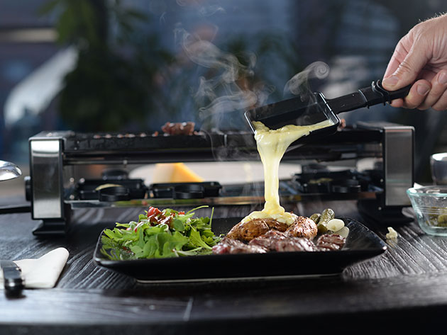 Tabletop raclette outlet grill