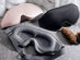 Dream Shade Blackout Cushioned Eye Mask (Set of 2/Gray)
