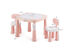 Costway 5in1 Kids Activity Table Chair Set AR Function Water Building Block Craft Table - Pink