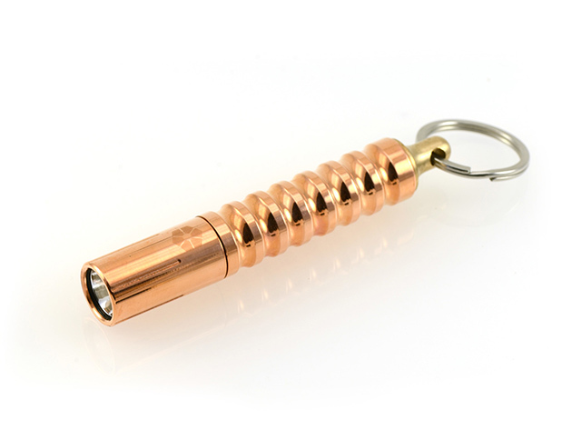 Beta-QR Quick Release Keychain Flashlight (Copper)