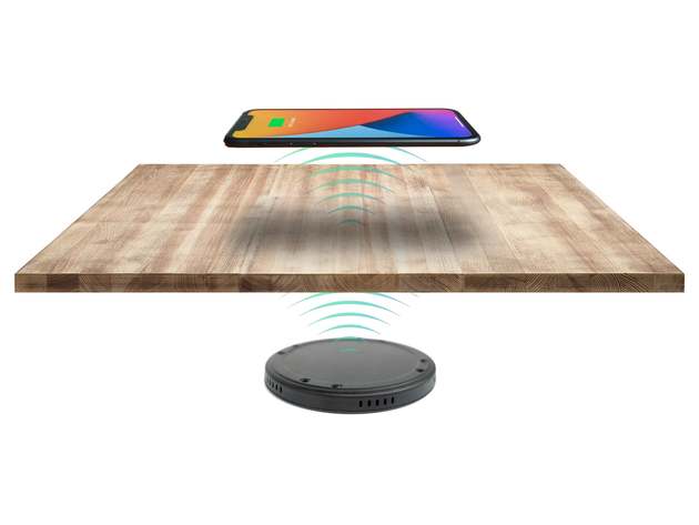 10W Hidden Under Desk Wireless Charger 