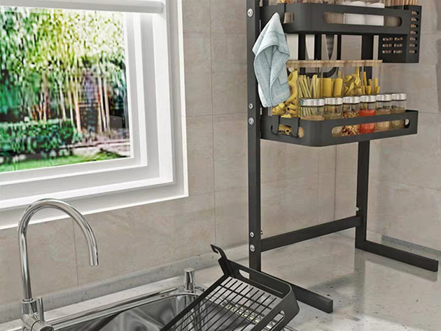 Countertop Multi-Layer Seasoning Rack (Triple Layer)