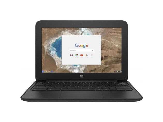 HP Chromebook 11 G5 Chromebook, 1.60 GHz Intel Celeron, 4GB DDR3 RAM, 16GB SSD Hard Drive, Chrome, 11" Screen (Grade B)