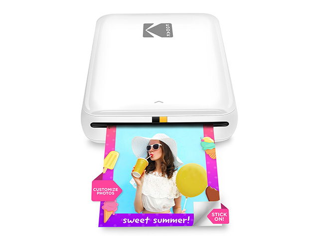 Kodak Step Instant Smartphone Photo Printer (White)