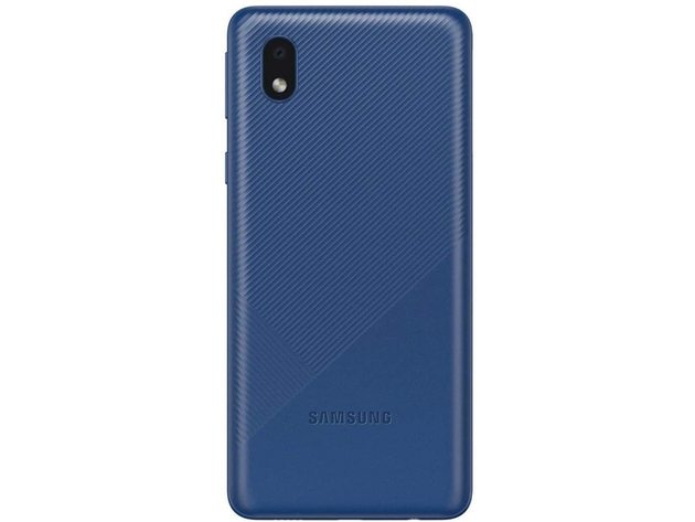 Samsung Galaxy A01 Core 16GB/1GB 5.3" Global 4G LTE GSM Unlocked CellPhones-Blue (Refurbished, Open Retail Box)