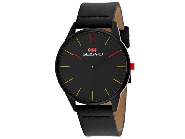 Seapro Men's Black hole Black Dial Watch - SP0100