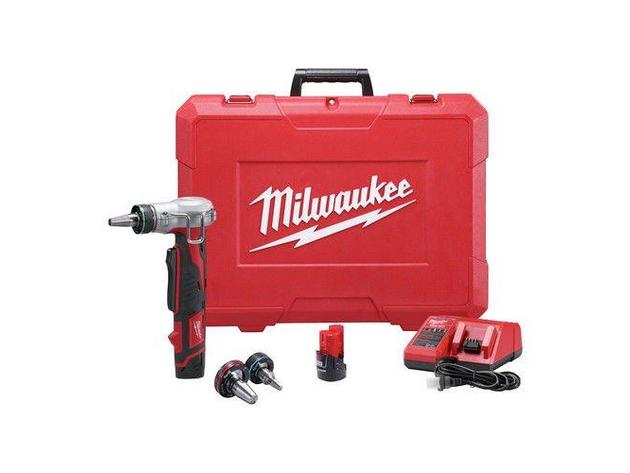 Milwaukee 2432-22 Built-In Auto Rotate Mechanism M12 12V Propex Expansion Tool (Refurbished, Open Retail Box)
