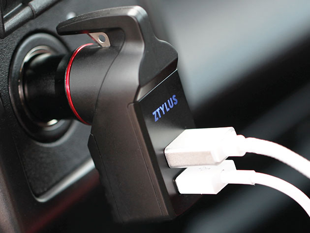 USB Car Charger Emergency Escape Tool