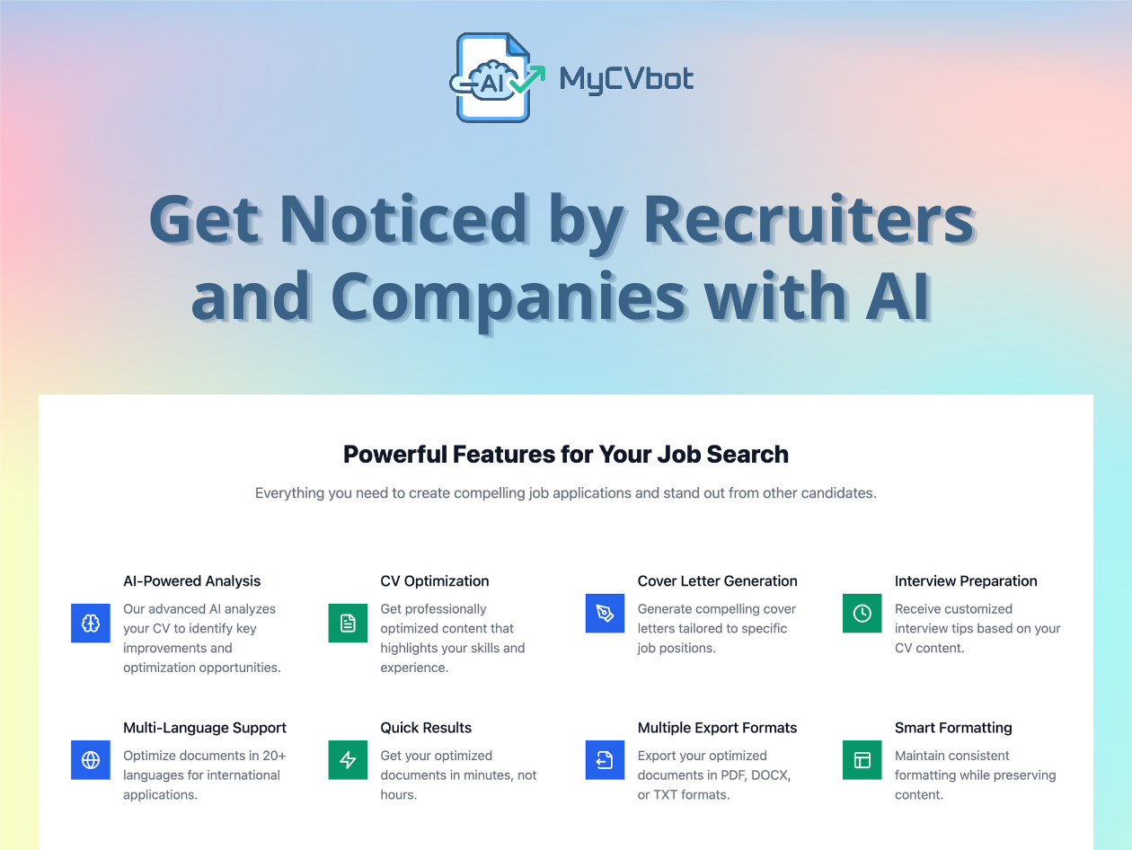 MyCVBot Pro Plan: Lifetime Subscription