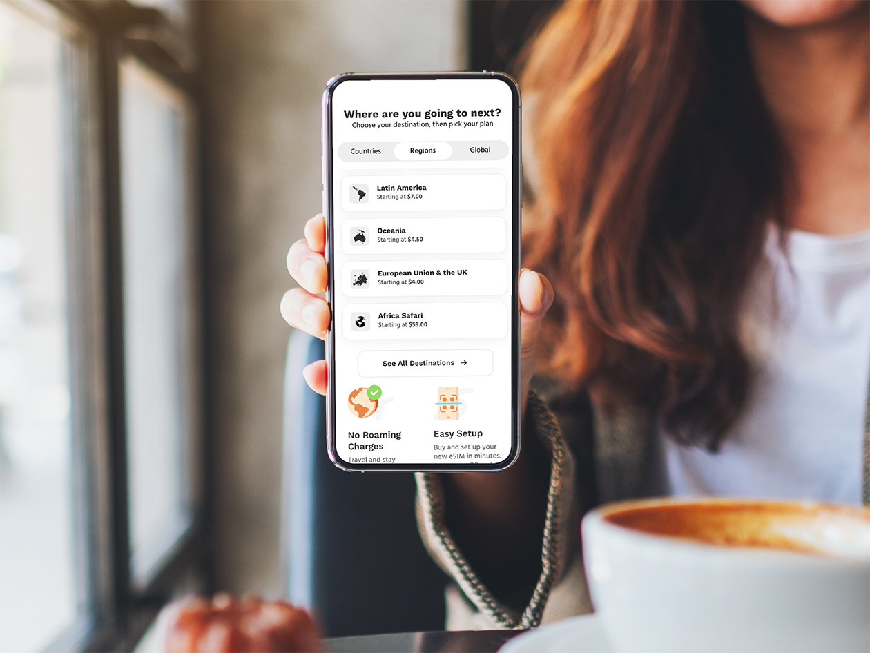 Vuoly eSim Mobile Data Plan: Latin America - 20GB/30 Days