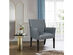 Costway Executive Guest Chair Reception Waiting Room Arm Chair w/Rubber Wood Legs - Grey