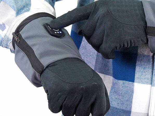 extreme cold weather heated gloves