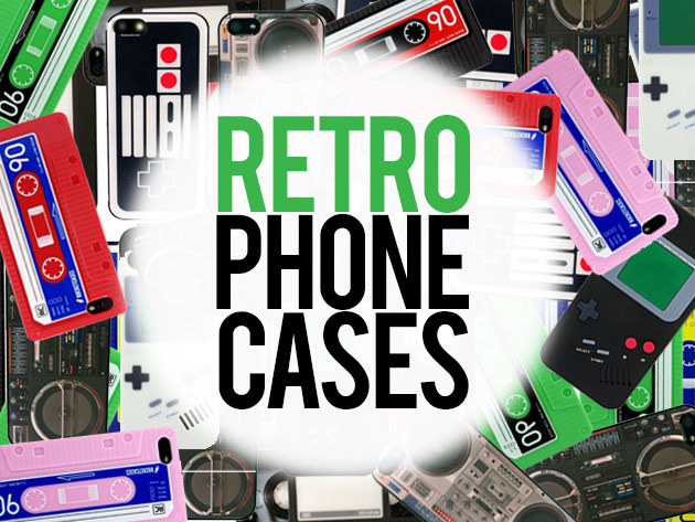 Two Retro iPhone 5 Cases From Rocketcases + FREE Worldwide Shipping