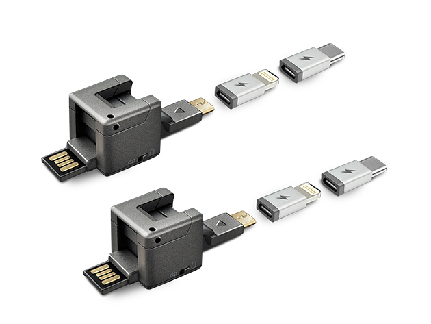 WonderCube Pro: All-In-One Mobile Keyring (2-Pack)