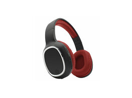 Zunammy Bluetooth Over-Ear Headphones with Comfort Pads (Red)