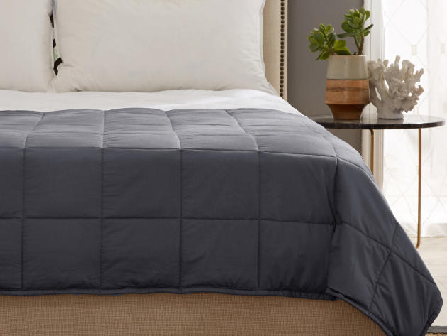 Kathy Ireland Weighted Blanket (Charcoal/15lbs, 60"x 80")