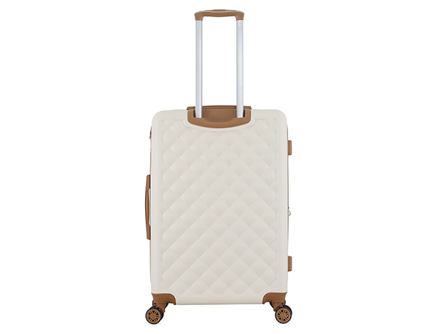 Luan Diamond 3-Piece Luggage Set (Beige)