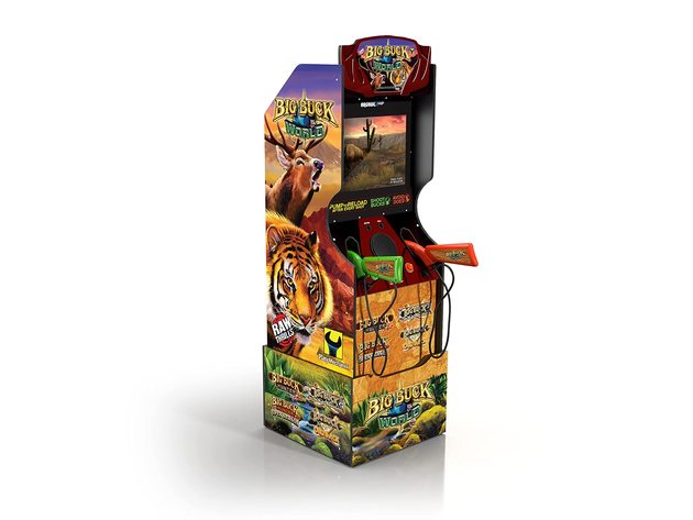 Arcade1Up Big Buck World Arcade Game (Refurbished)