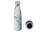 Aquaala UV Water Bottle with Temp Cap - Gray Marble