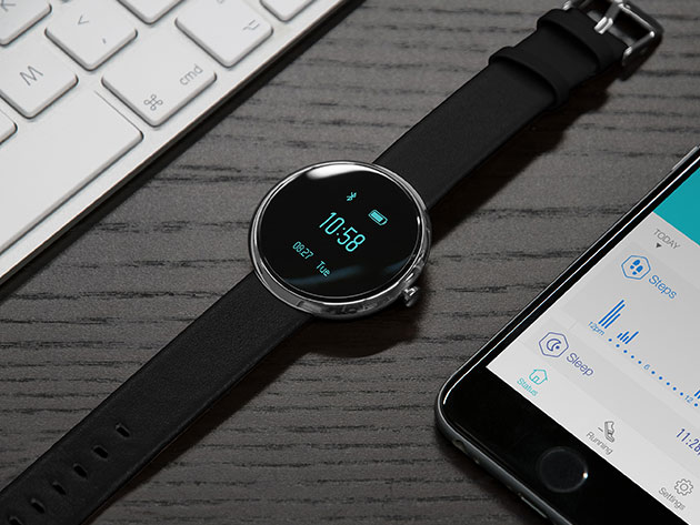 Sinji Health & Fitness Smartwatch (Silver)