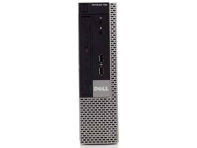Dell Optiplex 780 Ultra Small Form Factor Computer PC, 3.10 GHz Intel Core 2 Duo, 4GB DDR3 RAM, 250GB SATA Hard Drive, Windows 10 Home 64 Bit (Renewed)