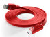Naztech 6' LED USB-A to USB-C 2.0 Charge/Sync Cable (Red/3-Pack)